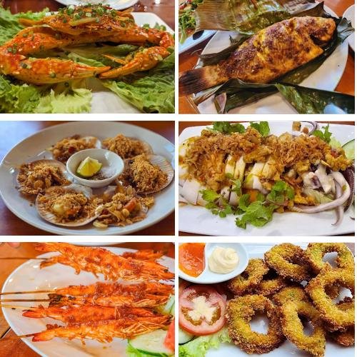 Fresh Seafood from An Bang Beach