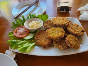 Fried spring rolls at An Bang beach - PASSION RESTAURANT